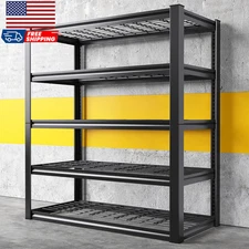 Garage Shelving 3000LBS Heavy Duty Storage Shelves Adjustable Industrial Metal