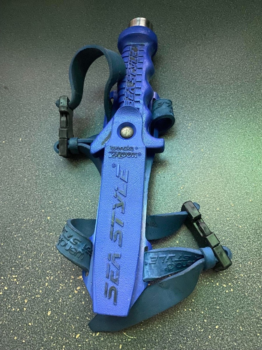 Wenoka Sea Style Blue Dive Knife with Z Lock | eBay