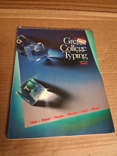 Gregg College Typing: Series Six Kit 1 - Basic Progress Record 1980s Keyboarding