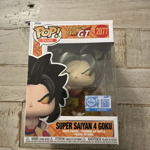 Funko Pop Plus Super Saiyan 4 Goku 2077 Dragon Ball GT Funko special edition