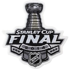 2014 NHL Stanley Cup Final Patch New York Rangers Jersey Los Angeles Kings Logo