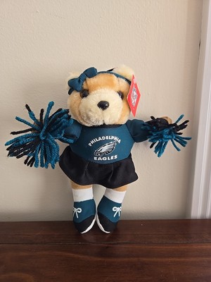 Vintage Philadelphia Eagles Bear Cheerleader 1999 Good Stuff 9'' Super Bowl 2025