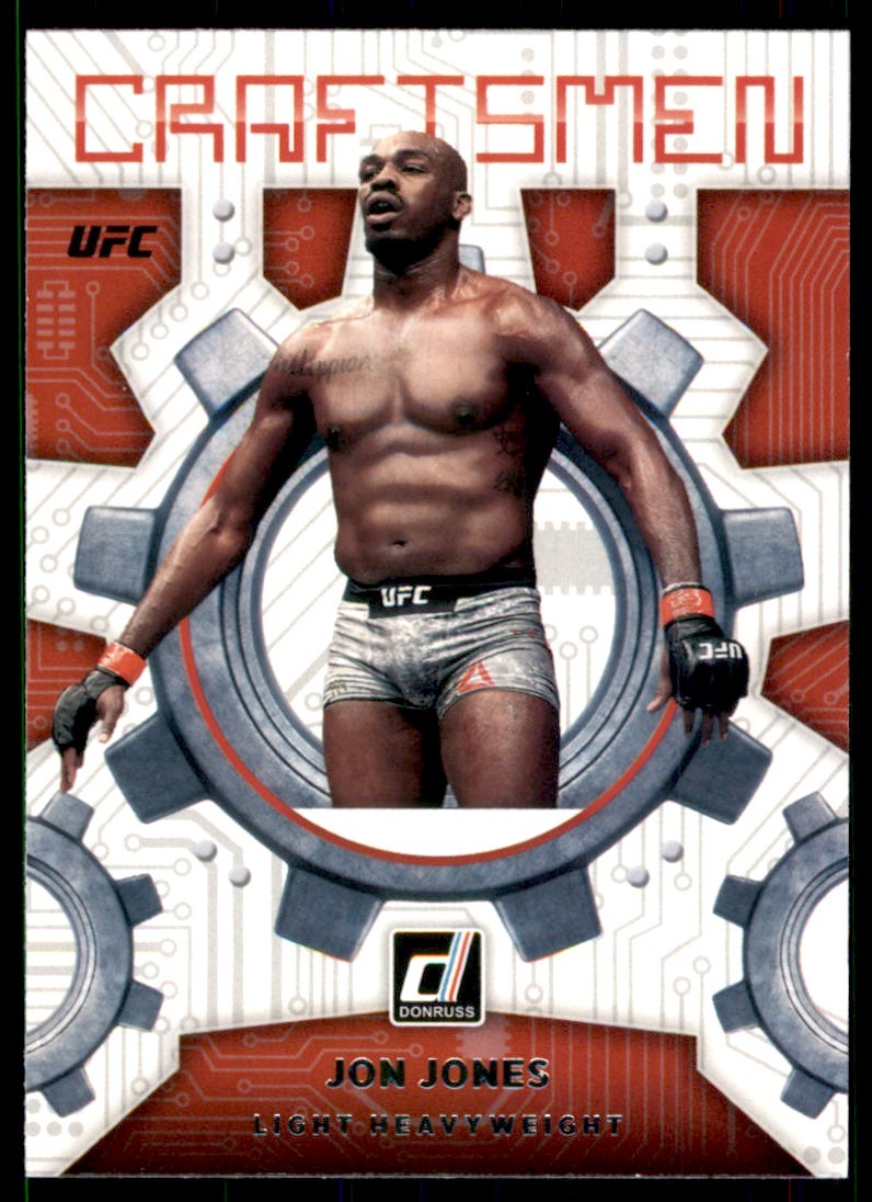 2022 Panini Donruss UFC Craftsmen Jon Jones B #15