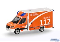 Herpa Berliner Feuerwehr Mercedes Benz Sprinter 18 Rettungswagen 098953