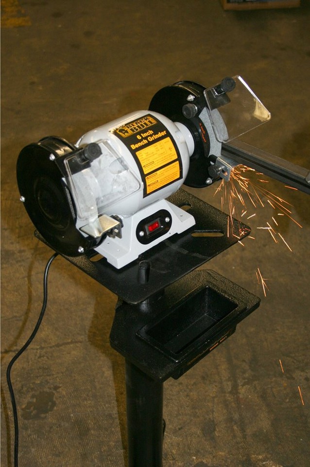 Buffalo Tools BG6UL 6In Bench Grinder Silver 27077071610| eBay