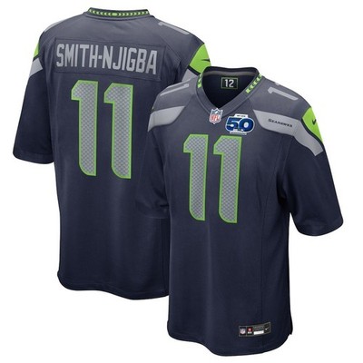 Youth's Jaxon #11 Smith-Njigba 50th Season Game Stitched Jersey All Colors