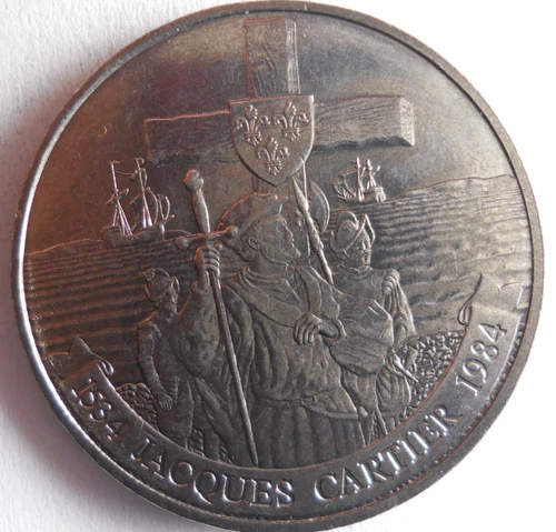 1984 CANADA DOLLAR - CARTIER - AU Coin - Lot #B6