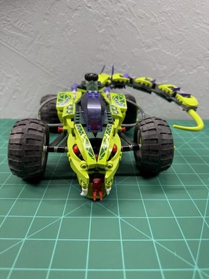 99% complete Lego Ninjago 9445 Fangpyre Truck Ambush - no minifigures