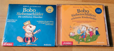 2x Bobo Siebenschläfer. Schönste Klassiker+Kinderlieder - OVP neu