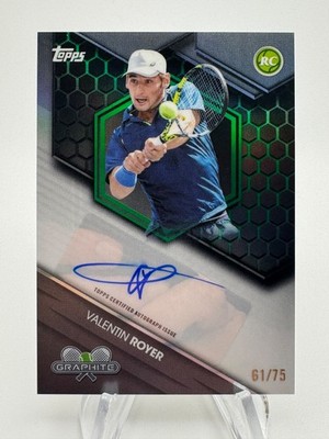 2026 Topps Graphite VALENTIN ROYER Rookie Green Signatures Auto /75 #GRS-VRR
