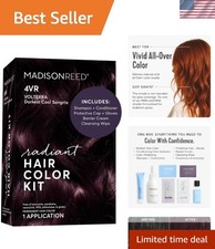 Radiant Hair Color Kit - 4VR Darkest Cool San...