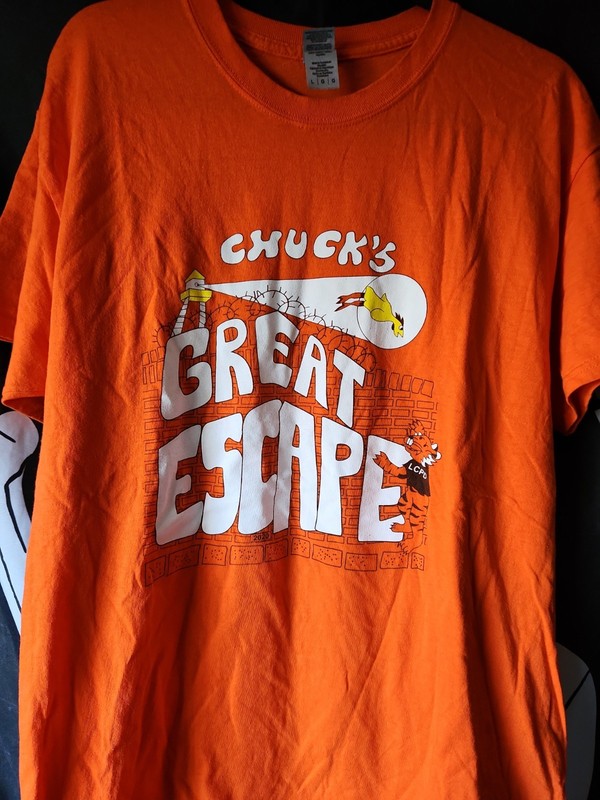 Chucks Great Escape Lcpd T Shirt