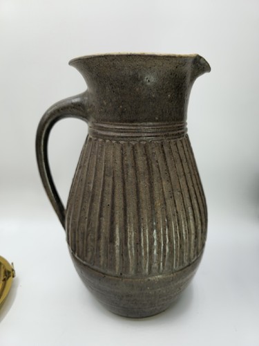 Brocca ceramica Charles Counts gres firmata 9,5 pollici - Foto 21 di 24
