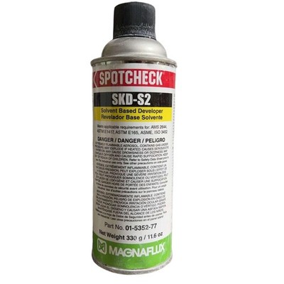 Magnaflux SPOTCHECK SKD-S2 Solvent Developer 16oz White High Contrast