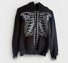 Skeleton Zip Up Hoodie
