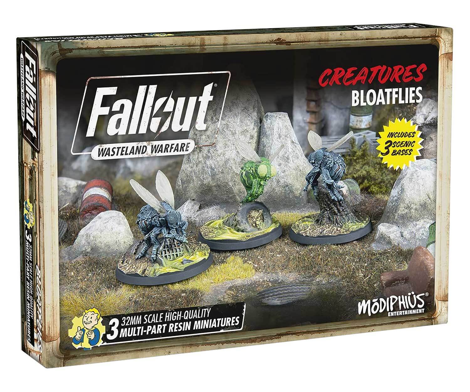 Fallout Wasteland Warfare - Существа Bloatflies 6090₽