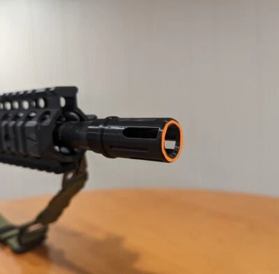 SIZABLEDESIGNS New Airsoft 14mm CCW Extension, AEG, GBB, Black, Toy, Barrel Extension, Tactical