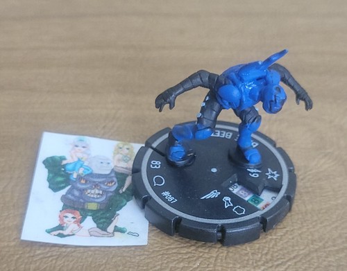 =HeroClix DC ORIGIN Escarabajo Azul - Único 087 =
