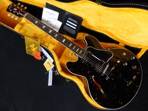 *NEW* Gibson Custom Shop 1964 ES-335 Reissue Magma Splash Gloss NH 3.61kg W/HSC