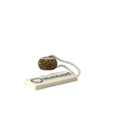 Charm De Bead De Plata Esterlina Persona 'Poesía Silenciosa Oro' H12083P2