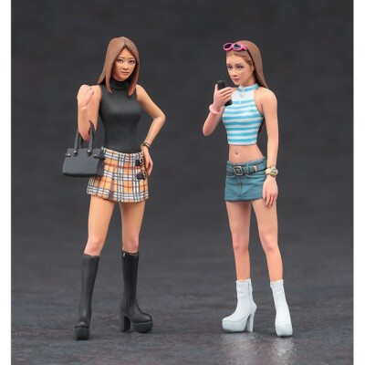 Hasegawa #29102 1/24 90s Platform boots Girls Figure | eBay