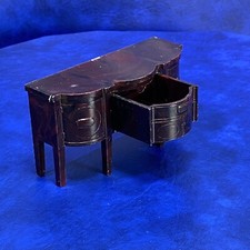 Vtg Ideal I-983 Dollhouse Furniture Dining Room Buffet Table With Working Drawer