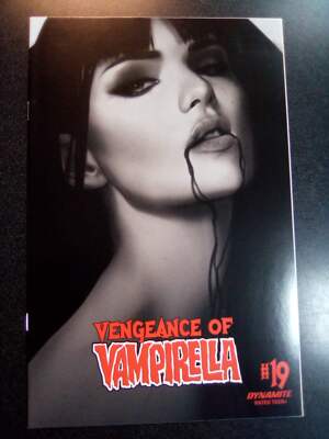Vengeance of Vampirella #19 1:30 Ben Oliver B&W Variant Comic Book First Print