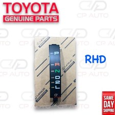 93 - 97 TOYOTA LAND CRUISER FZJ80 RHD GEAR SHIFT CONTROL SHIFTER PLATE OEM NEW