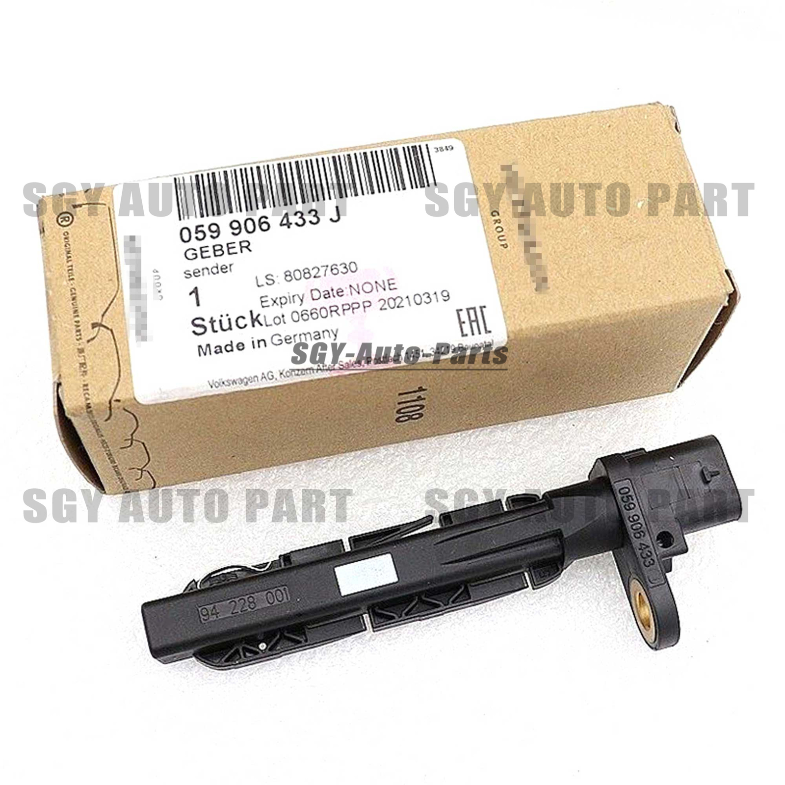 059906433J NEW OE AUDI Q5 A6 S5 Q7 3.0T CRANKSHAFT POSITION SENSOR  