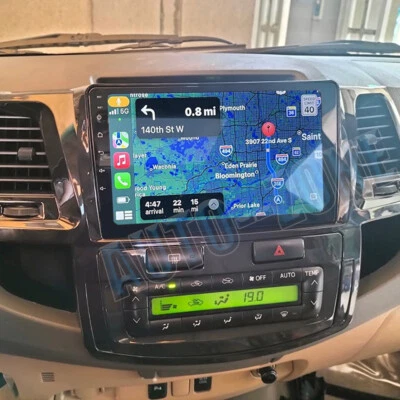 For 2005-2014 Toyota Hilux 9" Android auto Apple Carplay Car Radio Stereo GPS BT