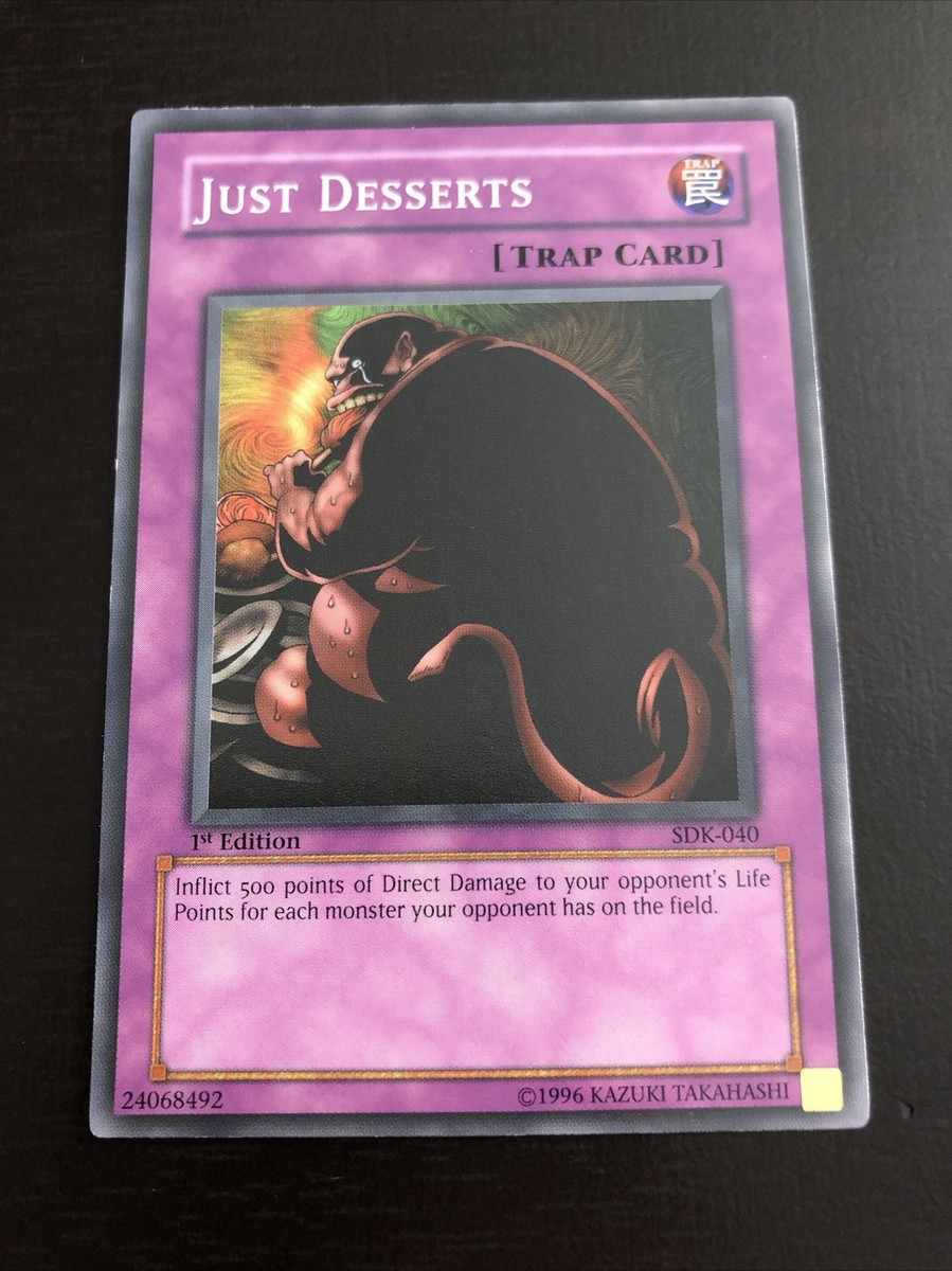 Yu-Gi-Oh! TCG Just Desserts Starter Deck Kaiba SDK-040 1st Edition