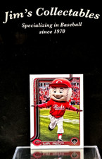2025 Topps Series 1 Celebration Mascots #M-7 Mr. Red Cincinnati Reds