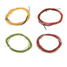11FT Fly Fishing Line 4 Colors Furled Leader Line with