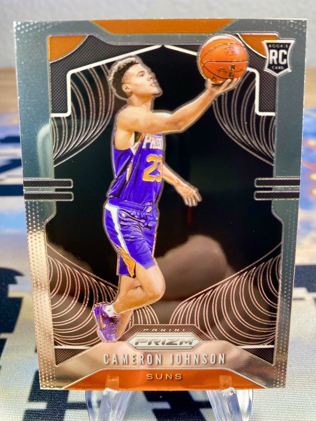 2019-20 Cameron Johnson Panini Prizm Rookie Card #257 Brooklyn Nets