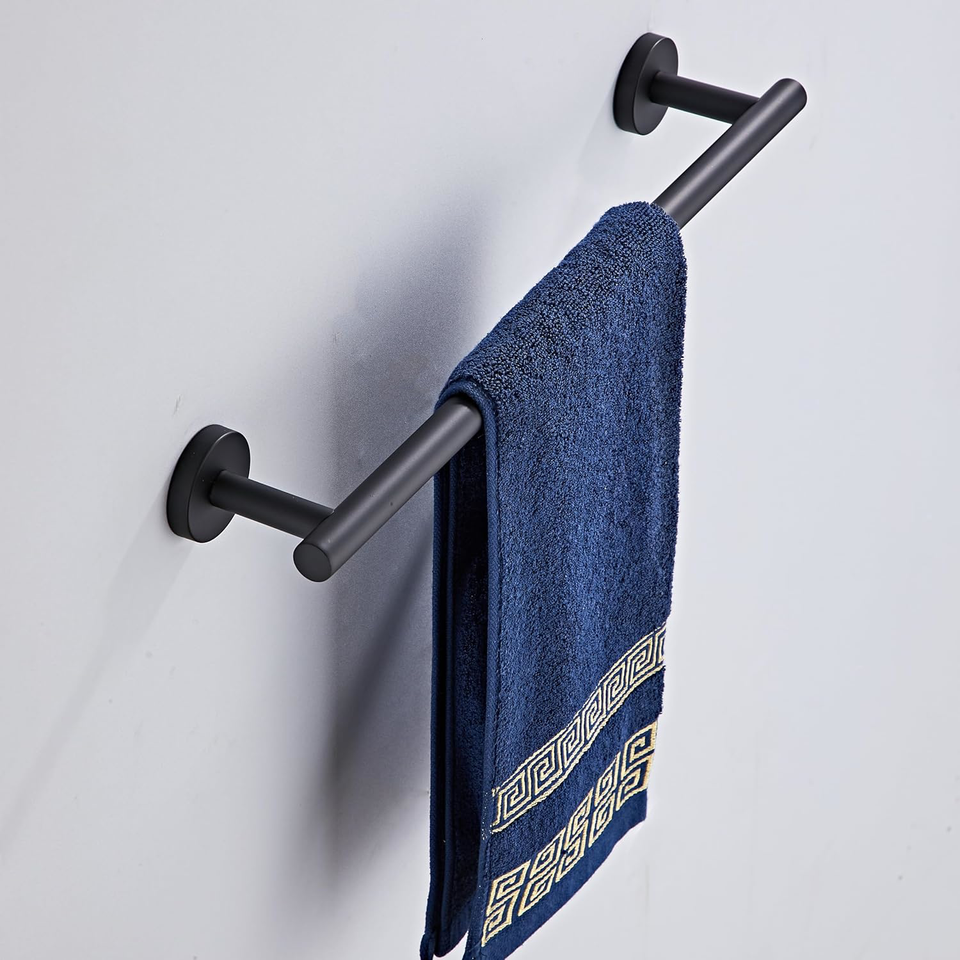 Bathroom Towel Bar, 18Inch Towel Rack for Bathroom Wall Mounted, Matte