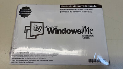 NEW SEALED Genuine OEM Microsoft Windows Millennium Edition Full FRENCH/FRANCAIS