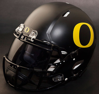 #ad *CUSTOM* OREGON DUCKS NCAA Riddell SPEED Full Size Replica Football Helmet $259.99