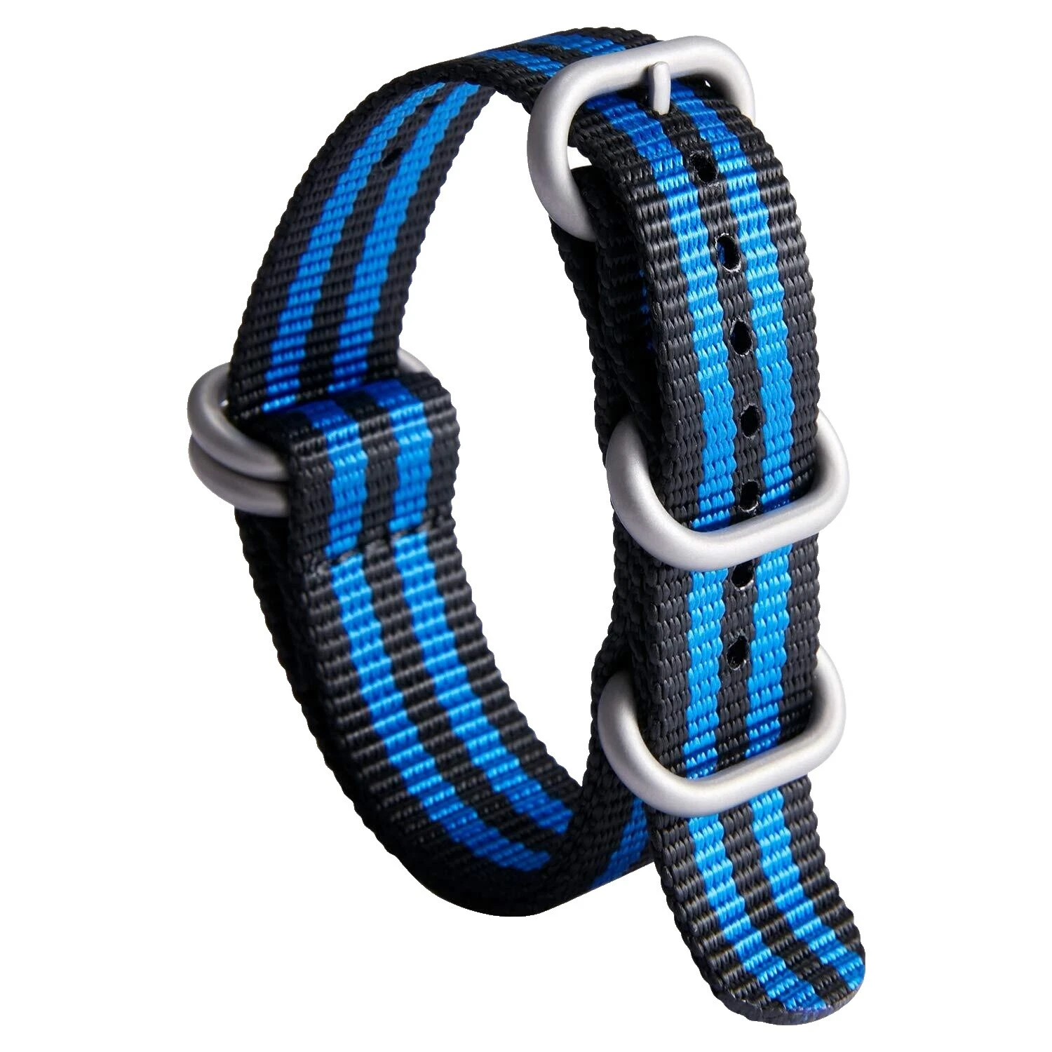 Nylon Black Wristwatch Bands