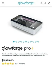 GlowForge Pro Laser Cutter & Engraving Machine with Pass through ability.