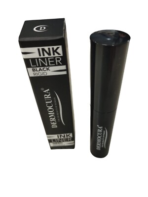 INK LINER Black schwarz Eye Liner Dermocura nerocon Hartfilz intensiver Look