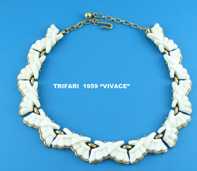 TRIFARI  COLLIER ''VIVACE'' , USA 1959