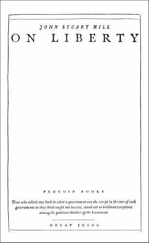 On Liberty (Penguin Great Ideas) By John Stuart Mill