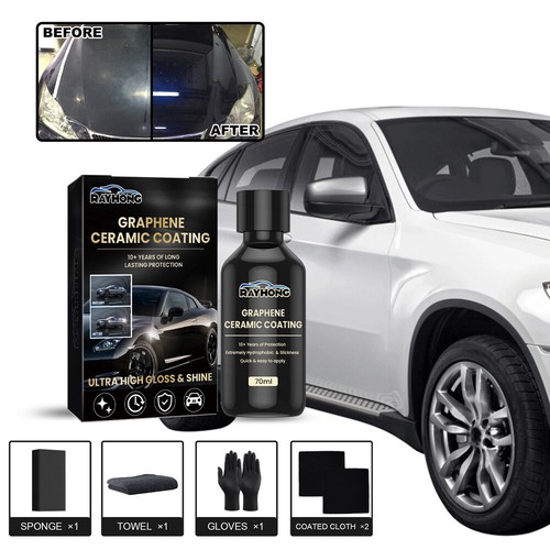 1Pc 70ml Car Graphene Ceramic Coating Waterproof Sealing Glaze Maintenance Paint - Bild 4 von 8