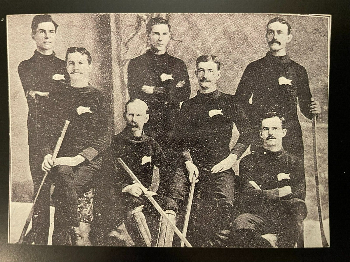 Winnipeg VICTORIAS 1896 Centennial Collector Series '92 Hockey