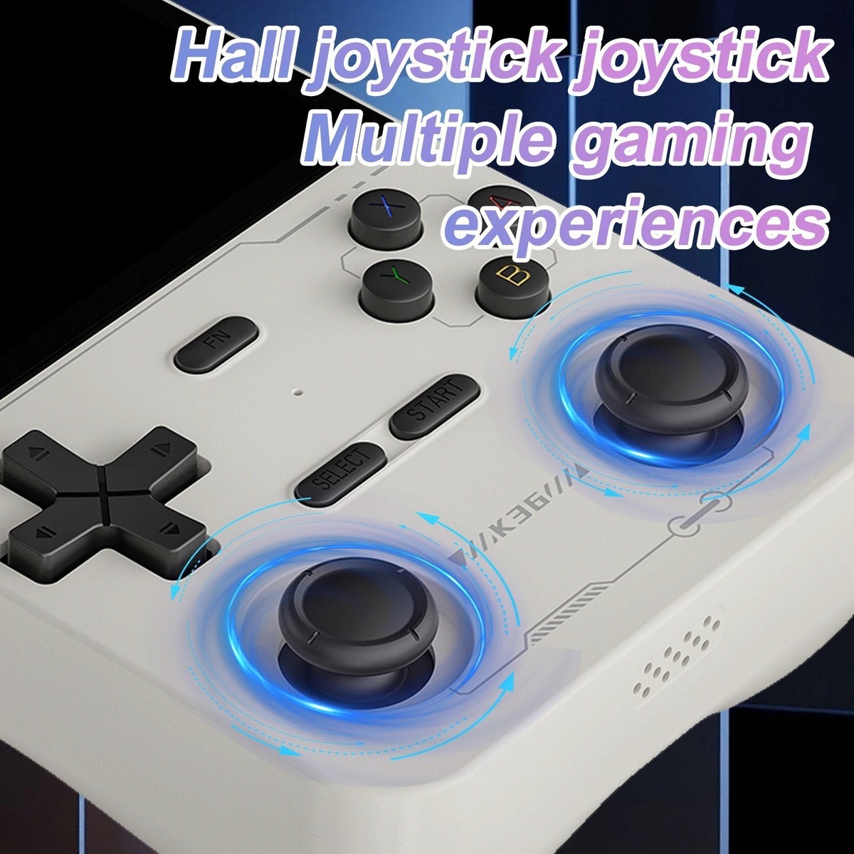 GAMINJA K36 Handheld Game Console 3.5Inch IPS 640x480 Screen Built