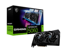 MSI GeForce RTX 5060 8G GAMING OC Graphics Card 2XFAN RGB GDDR7 4711377342544