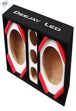 Deejay LED Two 10-in Woofers Plus Three Tweeters WH