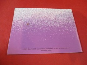 Wheel of Fortune Featuring Vanna White Nintendo NES Instruction Manual Booklet B