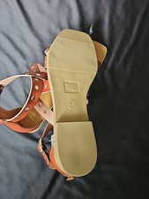 Time And Tru Studded Gladiator Sandals Flats Women's Size 11 NWT