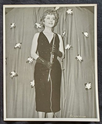 1950s Star Actress Studio Hollywood 8x10 Portrait Photograph